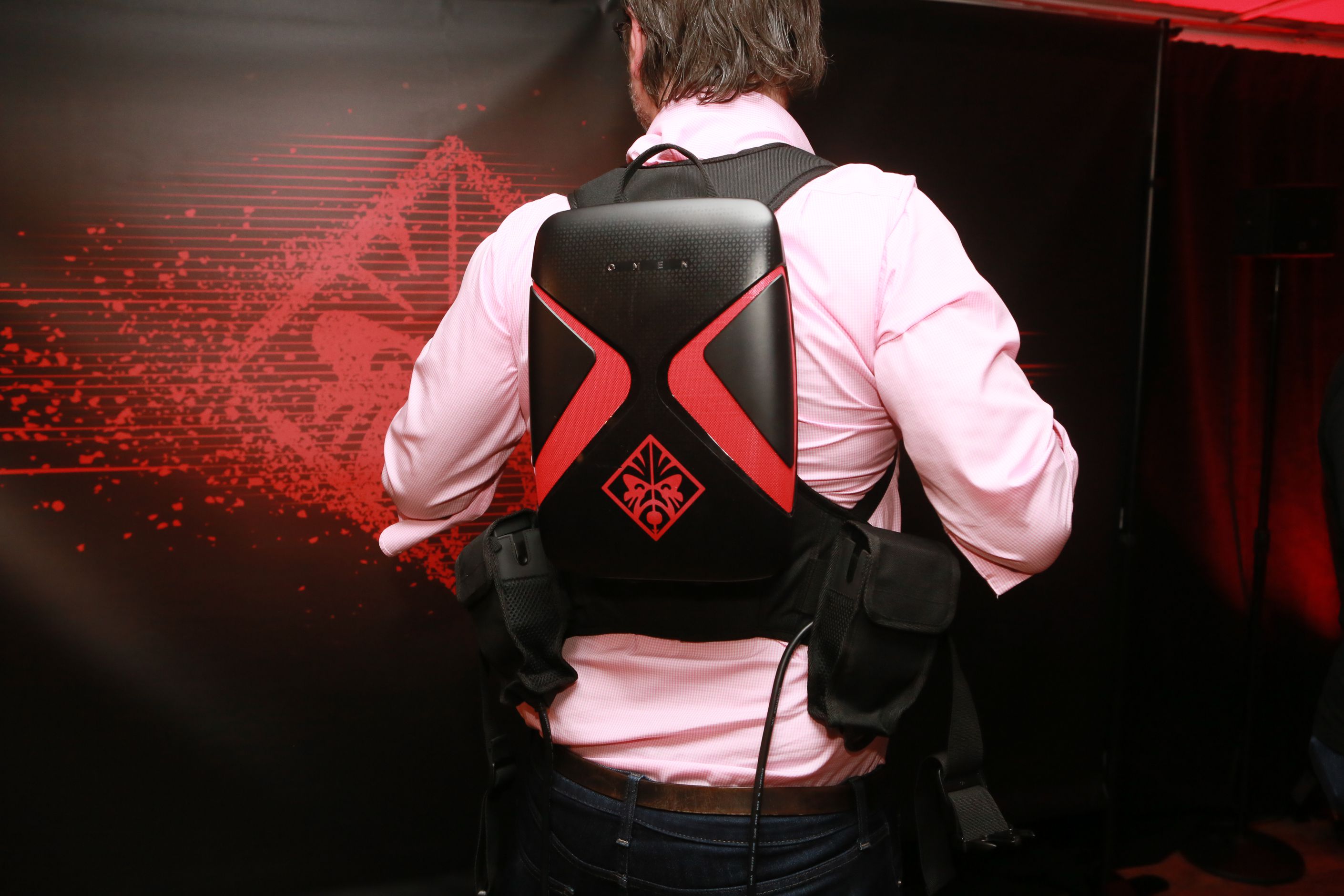hp omen backpack vr