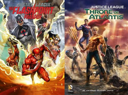 Justice League: The Flashpoint Paradox và Justice League: Throne of Atlantis