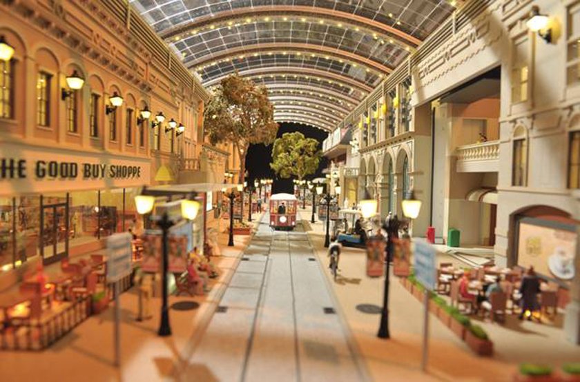  Khu mua sắm Mall of the World, Dubai 