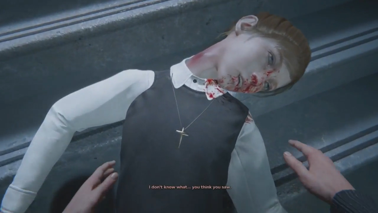 Cái chết của Jessica bị che giấu bằng cách dựng hiện trường giả treo cổ.