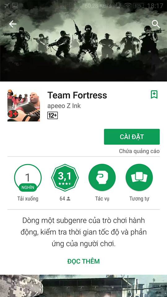 
Tương tự như Crysus, tin Team Fortress xuất hiện trên mobile có lẽ cũng sẽ làm Valve cảm thấy sốc
