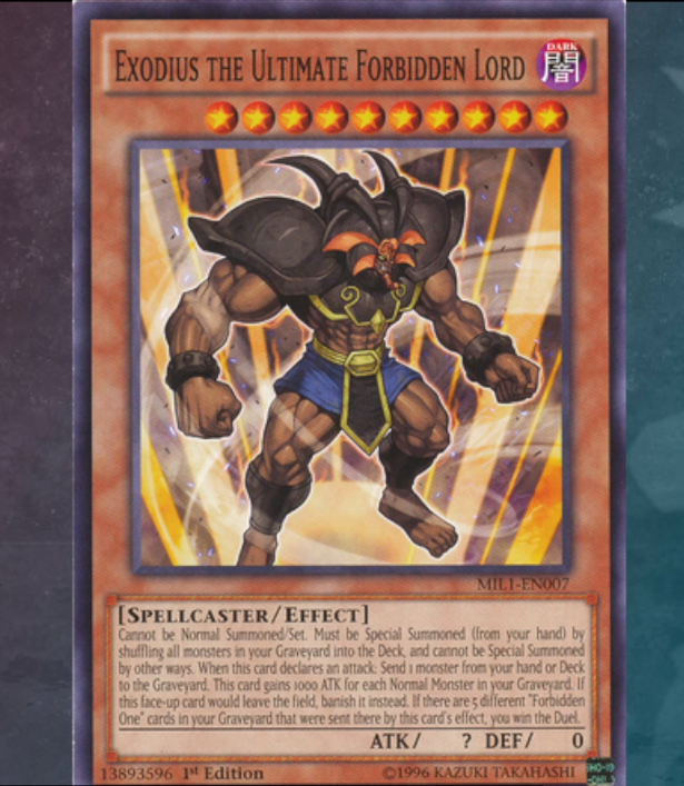 
Exodis The Ultimate Forbidden Lord
