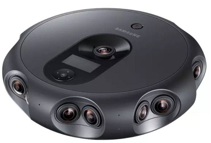 Samsung trình làng camera 360 Round với 17 camera, trông hệt quái vật ...