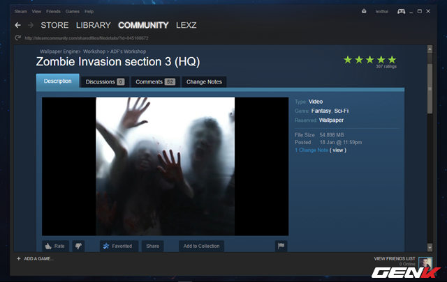 



Sau đó, tiếp tục truy cập vào địa chỉ này để lựa chọn và tải về bộ Hình nền động có tên là Mục Zombie Invasion mà bạn mong muốn.
