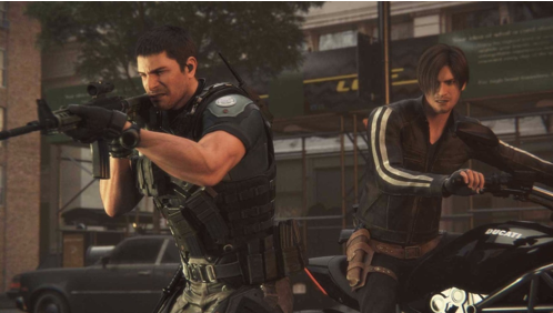 
Bộ đôi Chris Redfield và Leon Scoot Kennedy
