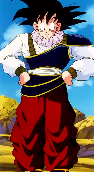 
Son Goku trong trang phục của người Yardrats
