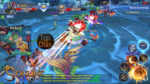 
Trong S Online, người chơi sẽ phải chọn lựa giữa 2 Liên Minh Ánh Sáng và Phẫn Nộ
