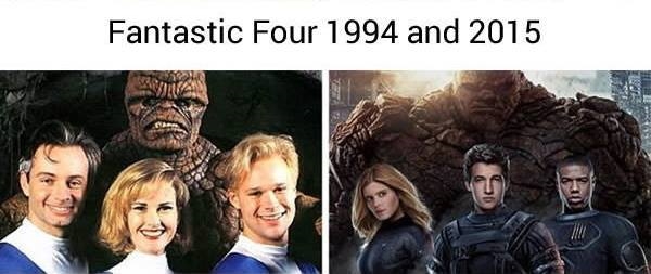 
Phiên bản phim Fantastic Four làm lại năm 2015 cũng giống như bản năm 1994 đó là đều bị coi là những... thảm họa. Mong rằng Fantastic Four cũng sẽ giống với Spider-Man, được trở lại với Marvel.
