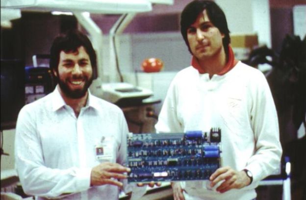 
Hai nhà sáng lập nổi tiếng của Apple: Steve Jobs và Steve Wozniak
