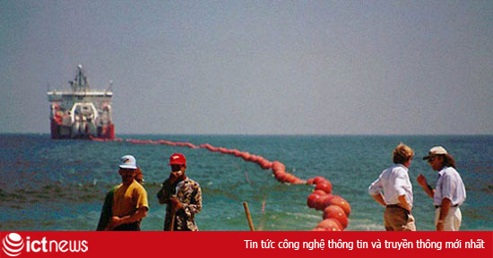 
Hai tuyến cáp quang biển Liên Á và AAG hiện vẫn đóng vai trò quan trọng, chiếm tỷ trọng dung lượng Internet Việt Nam kết nối đi quốc tế khá lớn (Ảnh minh họa. Nguồn: Internet)
