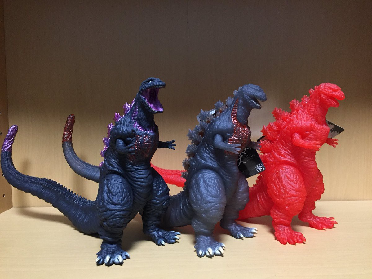 Mua Mô hình Godzilla Mập Bộ 12 Mô Hình Fat Godzilla Chibi Giá Rẻ