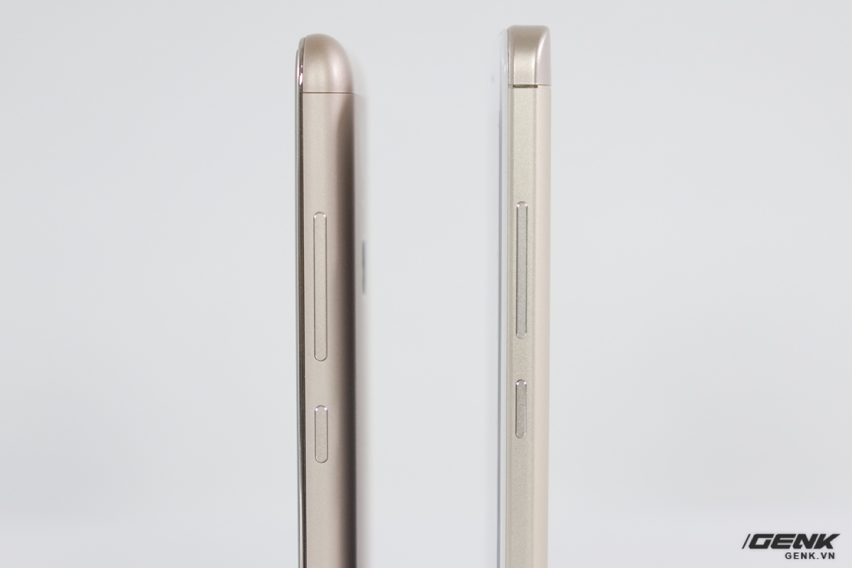 
Redmi Note 4 mỏng 8.4mm, còn Redmi Note 3 Pro là 8.7mm
