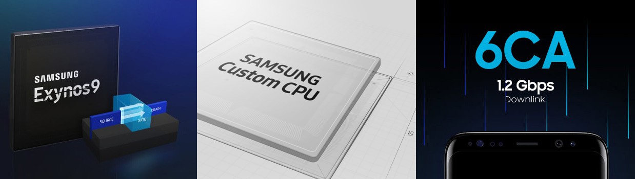 Samsung công bố chip Exynos 9810: CPU và GPU nâng cấp, LTE 1.2Gbps, sẽ ...