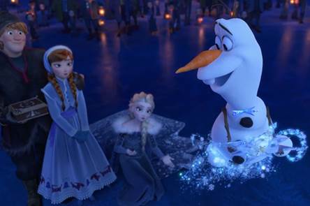 Olaf đã lên đường phiêu lưu để mang đến một ngày Giáng sinh ý nghĩa cho những người bạn của mình
