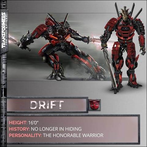 
Drift – Võ sĩ Samurai bằng kim loại
