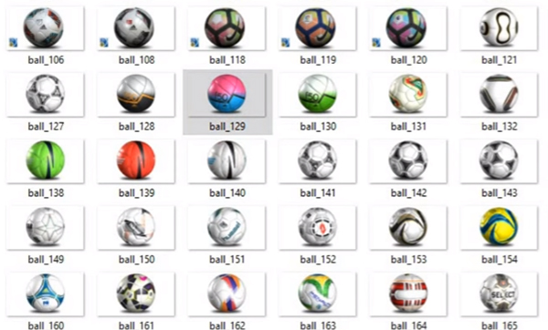 
FIFA Online 3 có nhiều loại bóng thi đấu rất đẹp.
