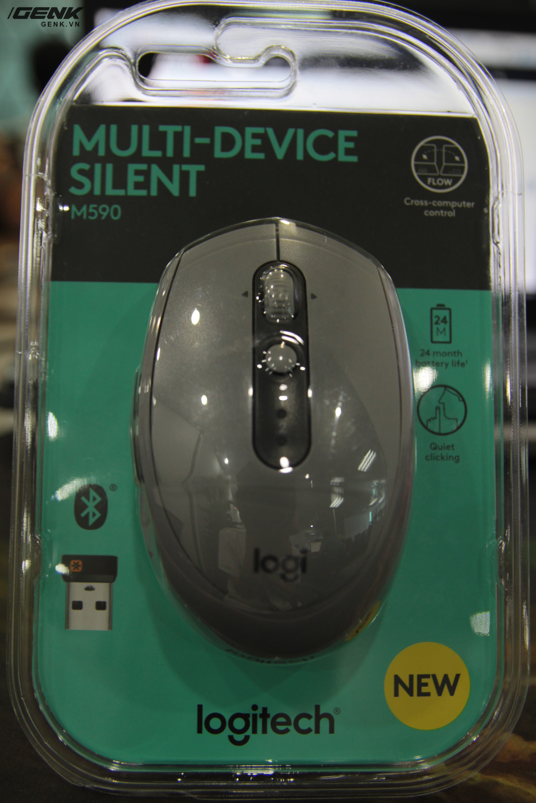 how to link logitech m590 mouse