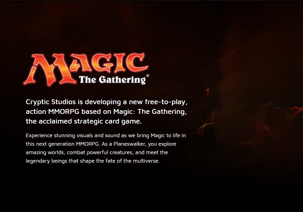 Mmorpg Magic Magic: The Gathering RPG - Game online bom tấn sốt sình sịch mới được ...