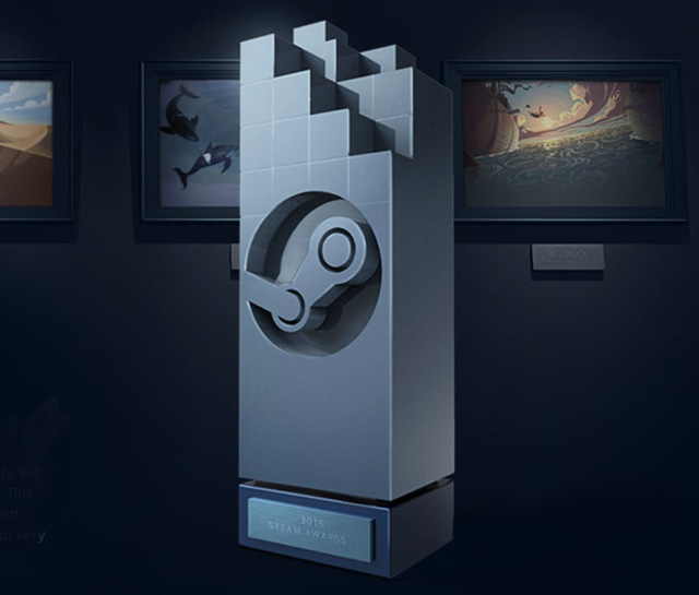 
Biểu tượng giải thưởng game của Steam trong năm 2016.
