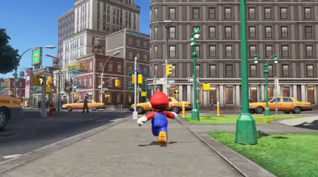 
Bối cảnh hoàn toàn xa lạ của Super Mario Odyssey.
