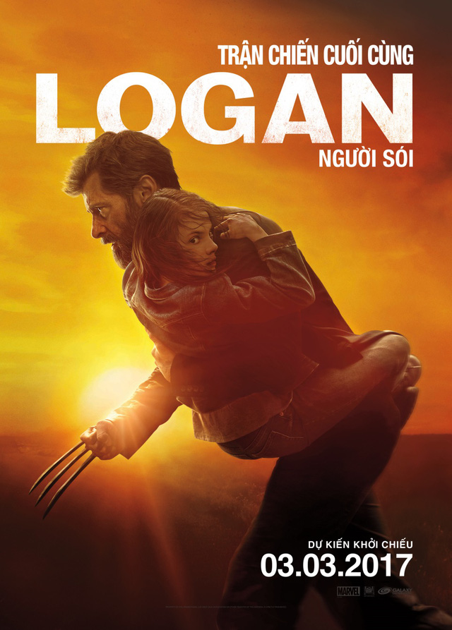 
Poster Việt hóa của phim Logan.
