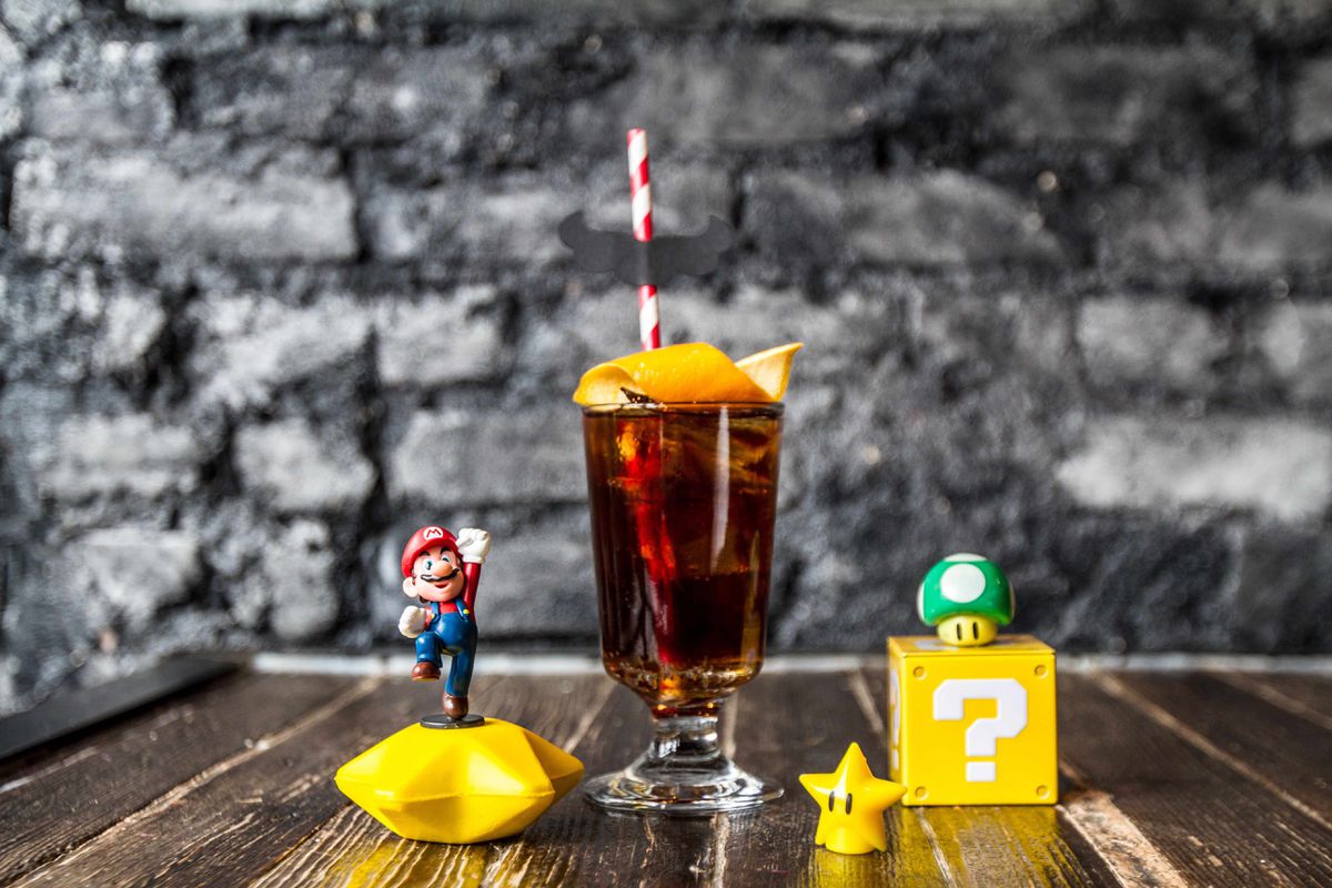 Mê mẩn với quán bar phong cách Mario, chỉ cần bước vào là sẽ quên luôn đường về