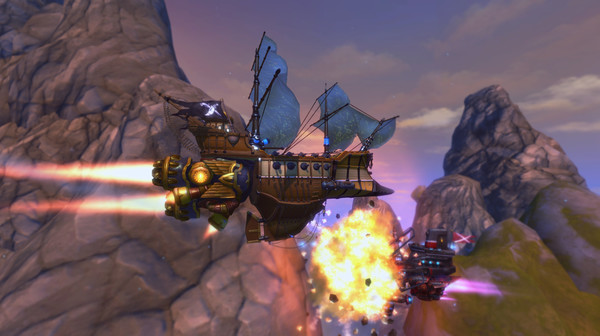 Cloud Pirates - Game lái thuyền bay bắn nhau cực đỉnh sắp mở cửa miễn phí hoàn toàn