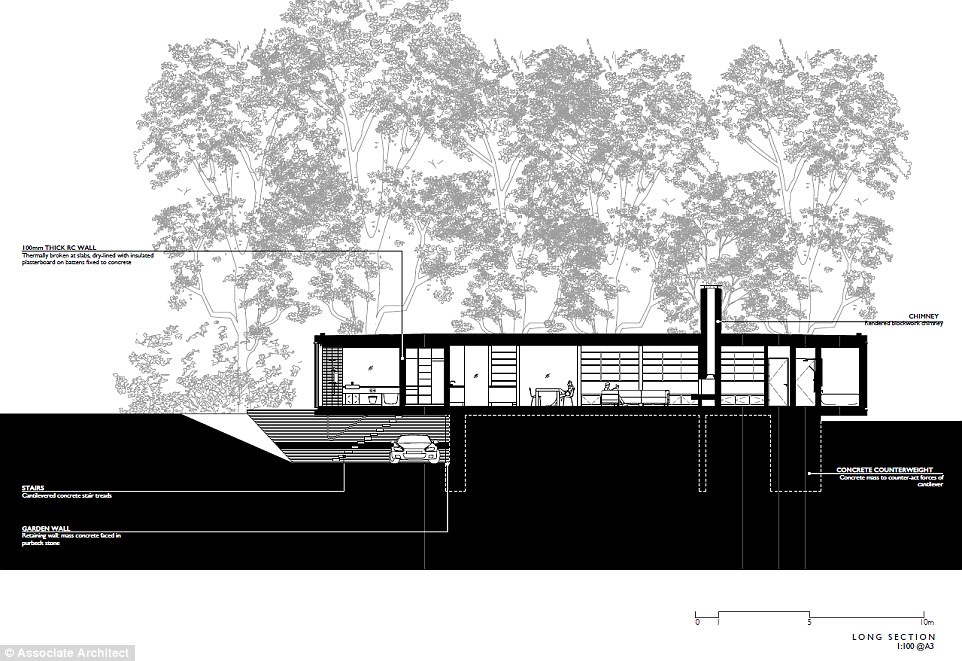  Văn phòng Ström Architects đến từ Lymington, Hampshire đã mang lối thiết kế hiện đại này đến với vợ chồng nhà Denton 