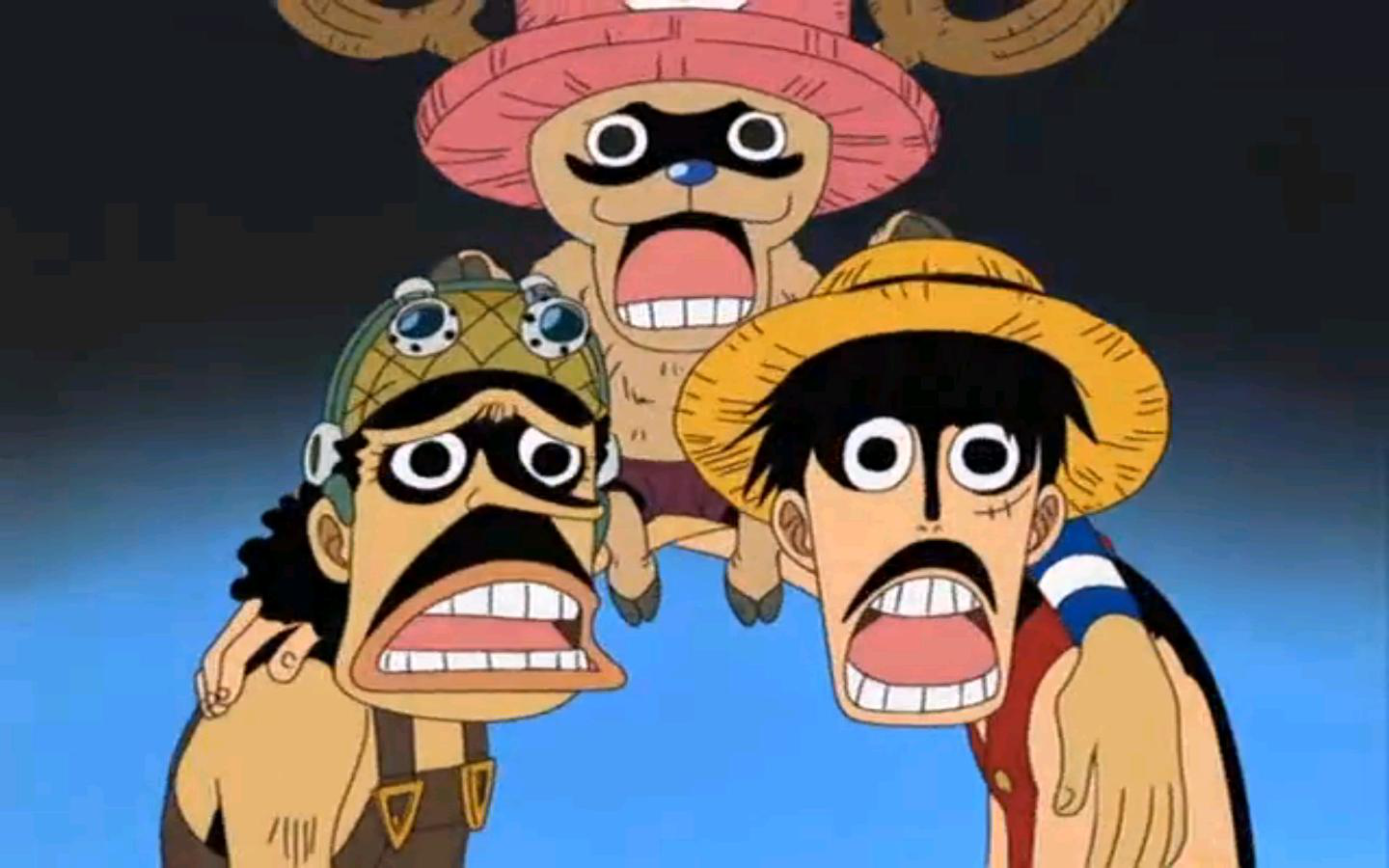 Luffy - Ussop - Chopper luôn là bộ 3 hài hước nhất của băng Mũ Rơm. 