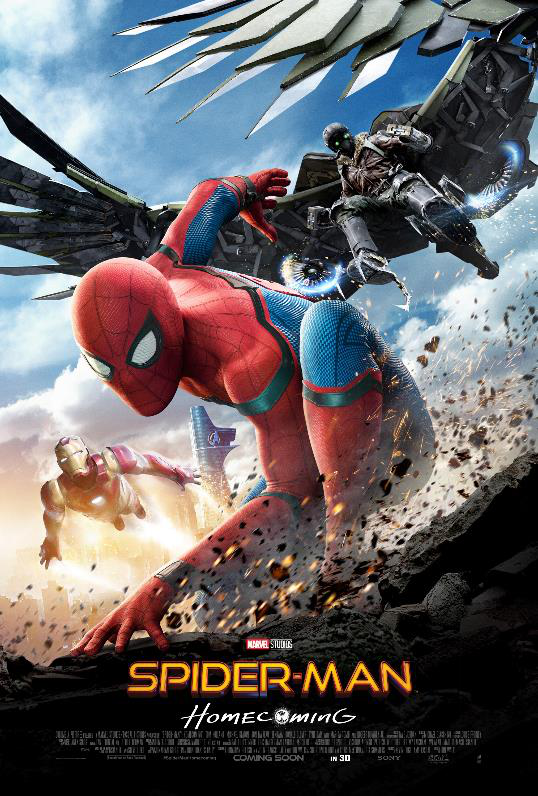 
Poster mới nhất của Spider-Man: Homecoming
