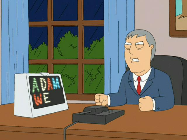 
Adam West lồng tiếng cho nhân vật trong The Family Guy
