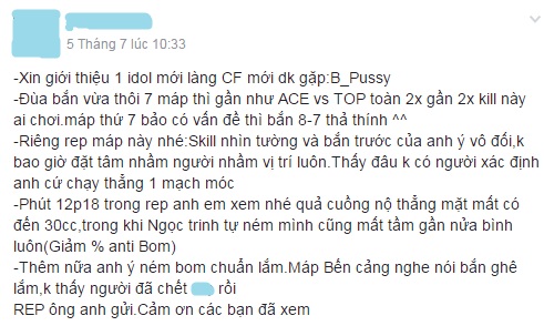 
B_Pussy bị tố cáo hack ngay trên facebook
