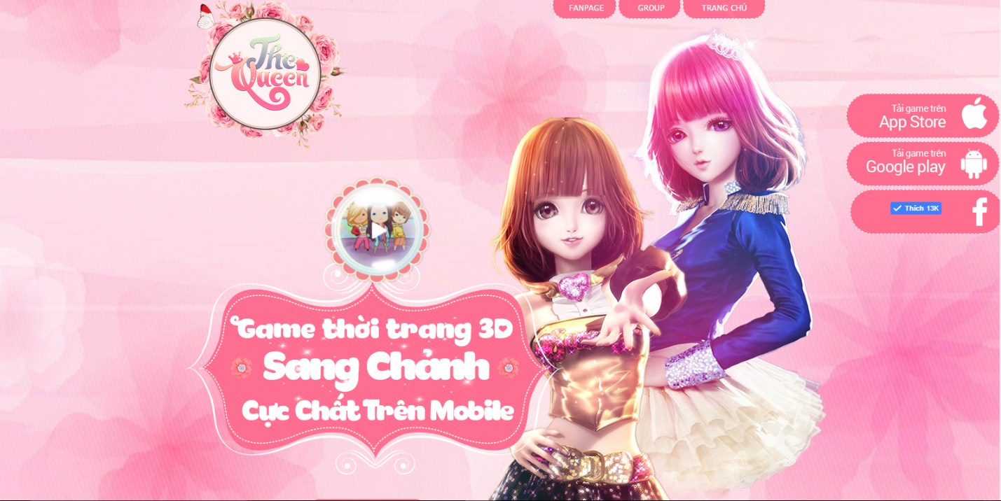 The Queen - Game Thời Trang 3D Thực Tế Ảo Chính Thức Tung Landing, Ấn Định  Ra Mắt 10/08