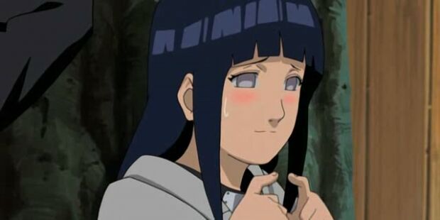 
Từ nhỏ cho đến khi trưởng thành, cô nàng Hinata nhút nhát, hiền lành hễ cứ gặp Naruto là bối rối, đỏ mặt.
