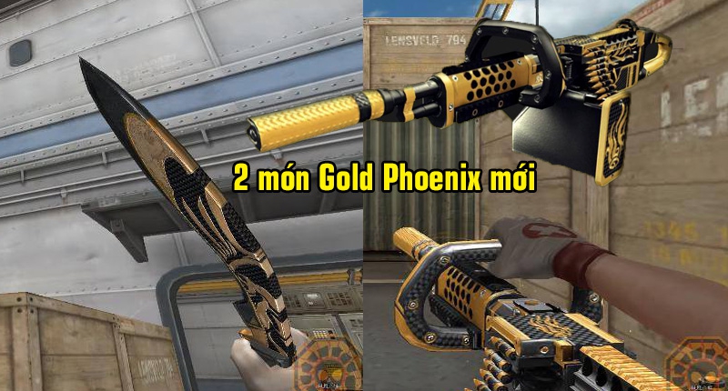 Đột Kích: Bộ Sưu Tập Gold Phoenix Sắp Có Thêm 2 Cái Tên Nữa, Nâng Tổng Số  Món Lên Thành 11