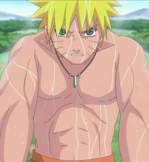 
Nhìn kìa, Naruto cũng sở hữu thân hình cực kì nam tính.
