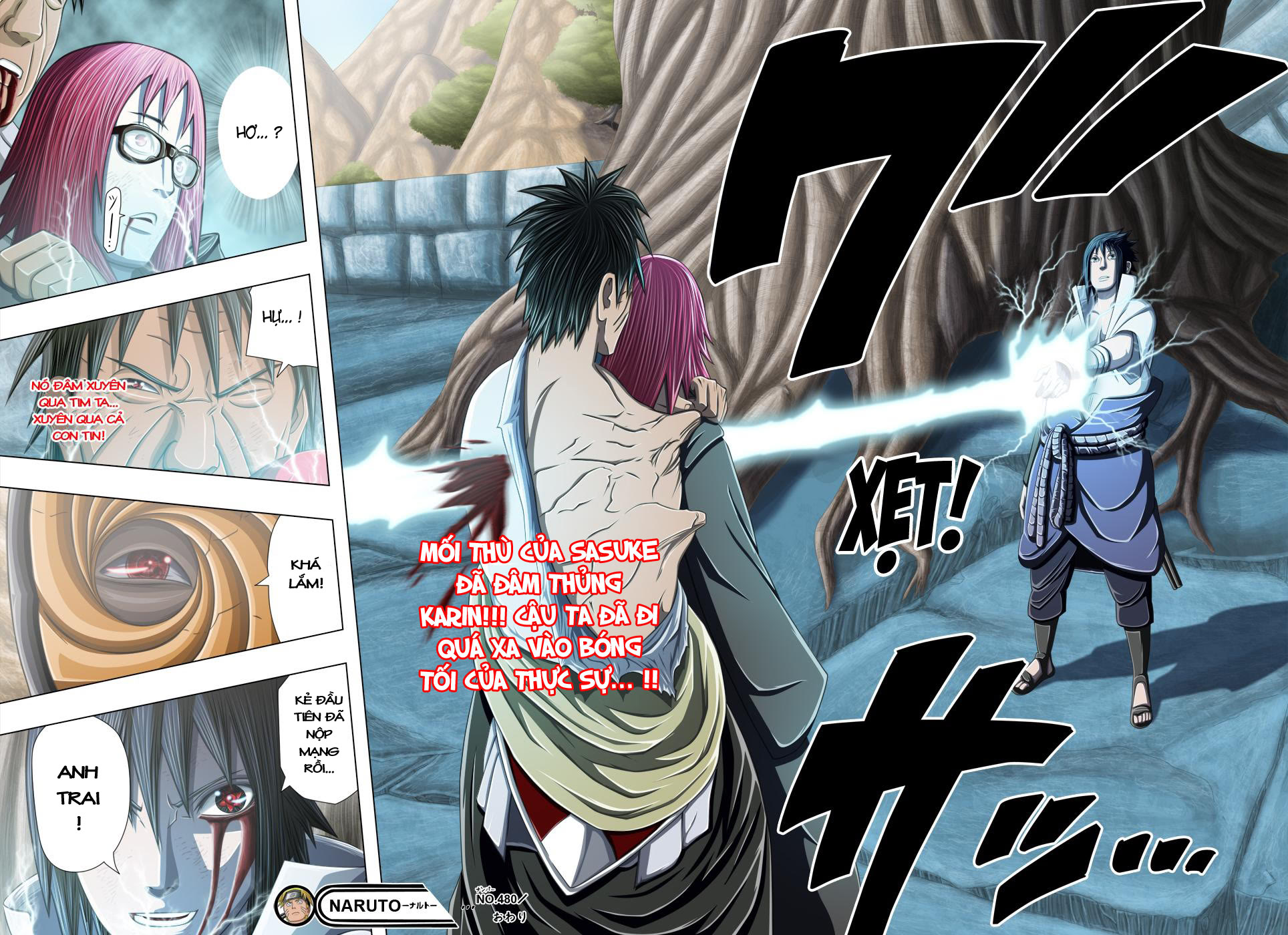  Sasuke cũng đã giết chết Danzo để trả thù cho người anh trai quá cố. 