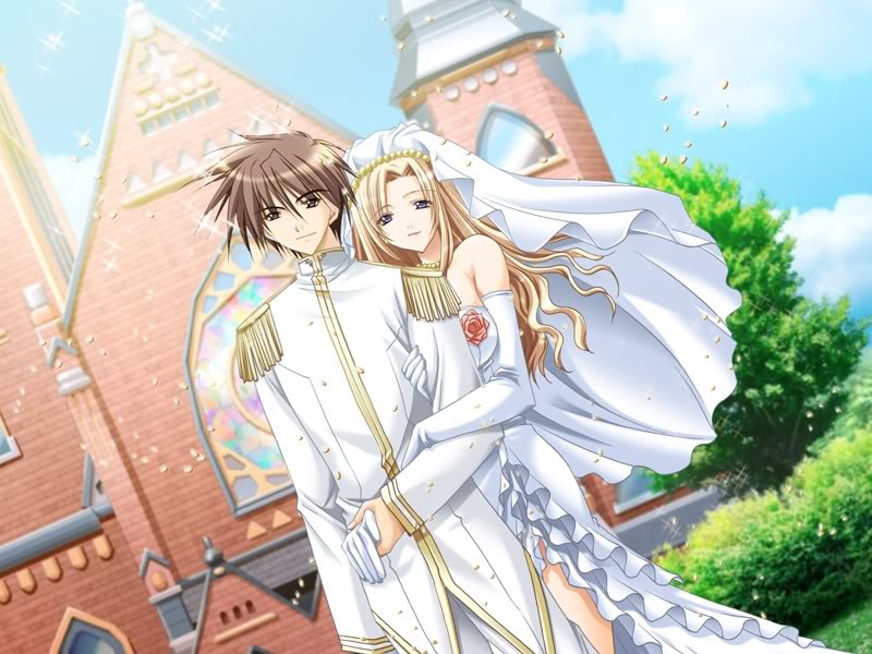 Những Ảnh Anime Đẹp - #38: Cô dâu, áo cưới - Wattpad