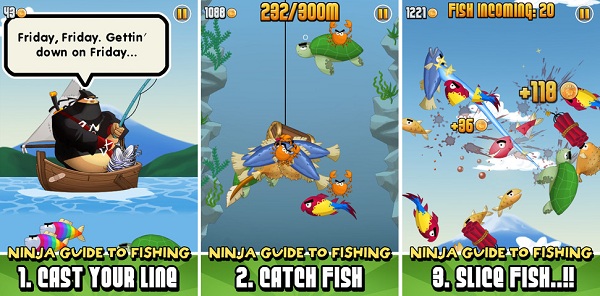 Ninja Fishing - Trở thành Ninja chém cá siêu cấp vô địch