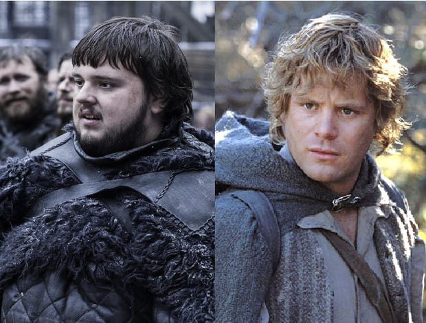 
Samwell và Samwise đều có vai trò quan trọng trong câu chuyện
