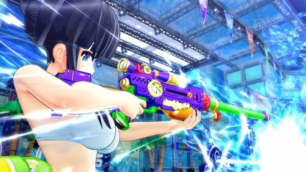 Game toàn gái xinh mặc bikini bắn nhau Senran Kagura: Peach Beach Splash sắp mở cửa