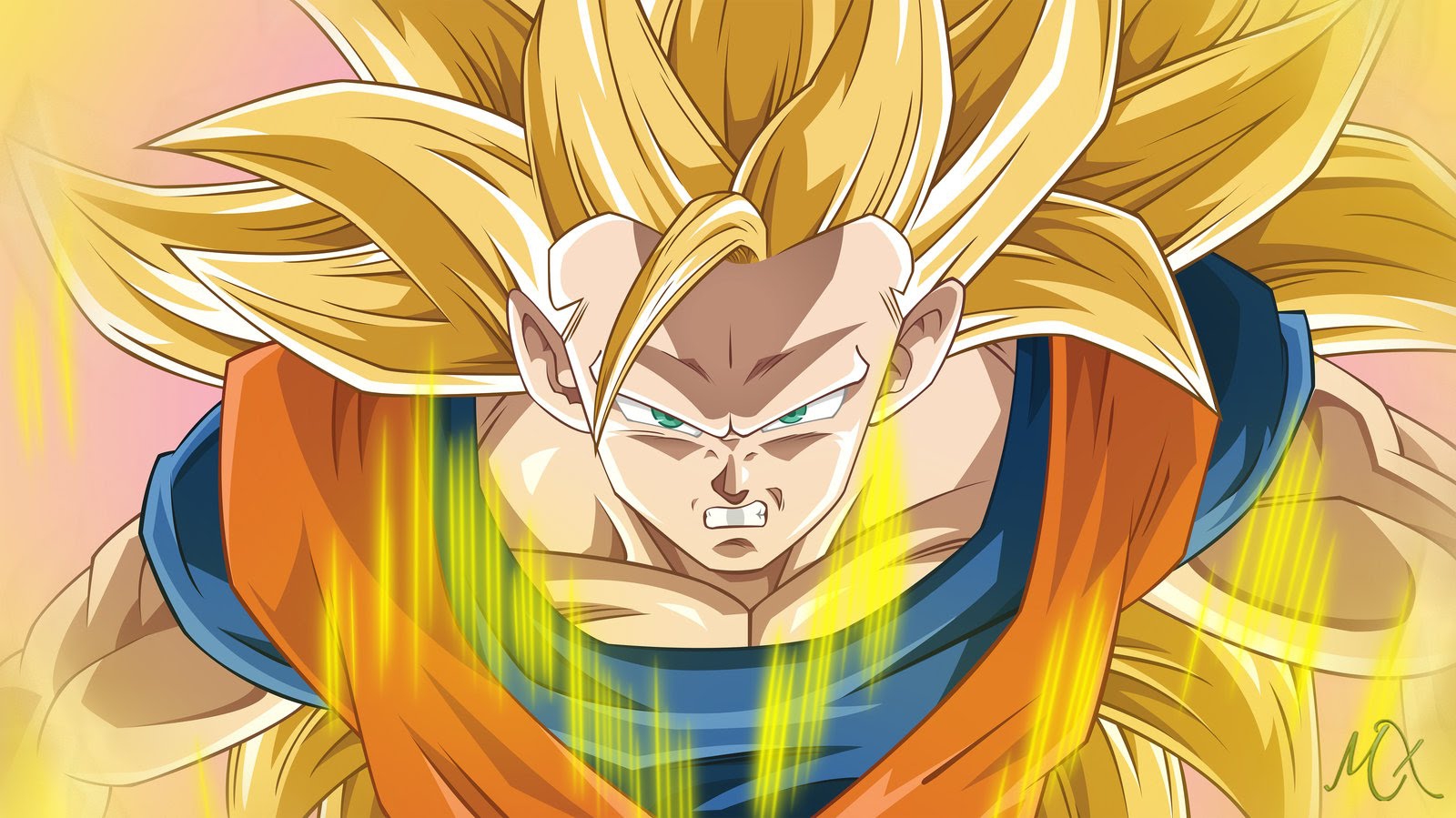 Super Saiyan 3: Hãy đến và khám phá sức mạnh của Super Saiyan 3, khi các tóc của anh chàng Goku kéo dài và biến thành một tuyệt tác nghệ thuật. Xem ảnh để hiểu thêm về sức mạnh siêu phàm của nhân vật.