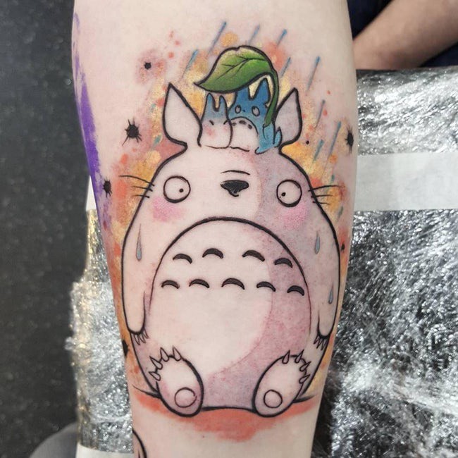 Top 59 Best Totoro Tattoo Ideas  2021 Inspiration Guide  Tattoos Nerdy  tattoos Small tattoos