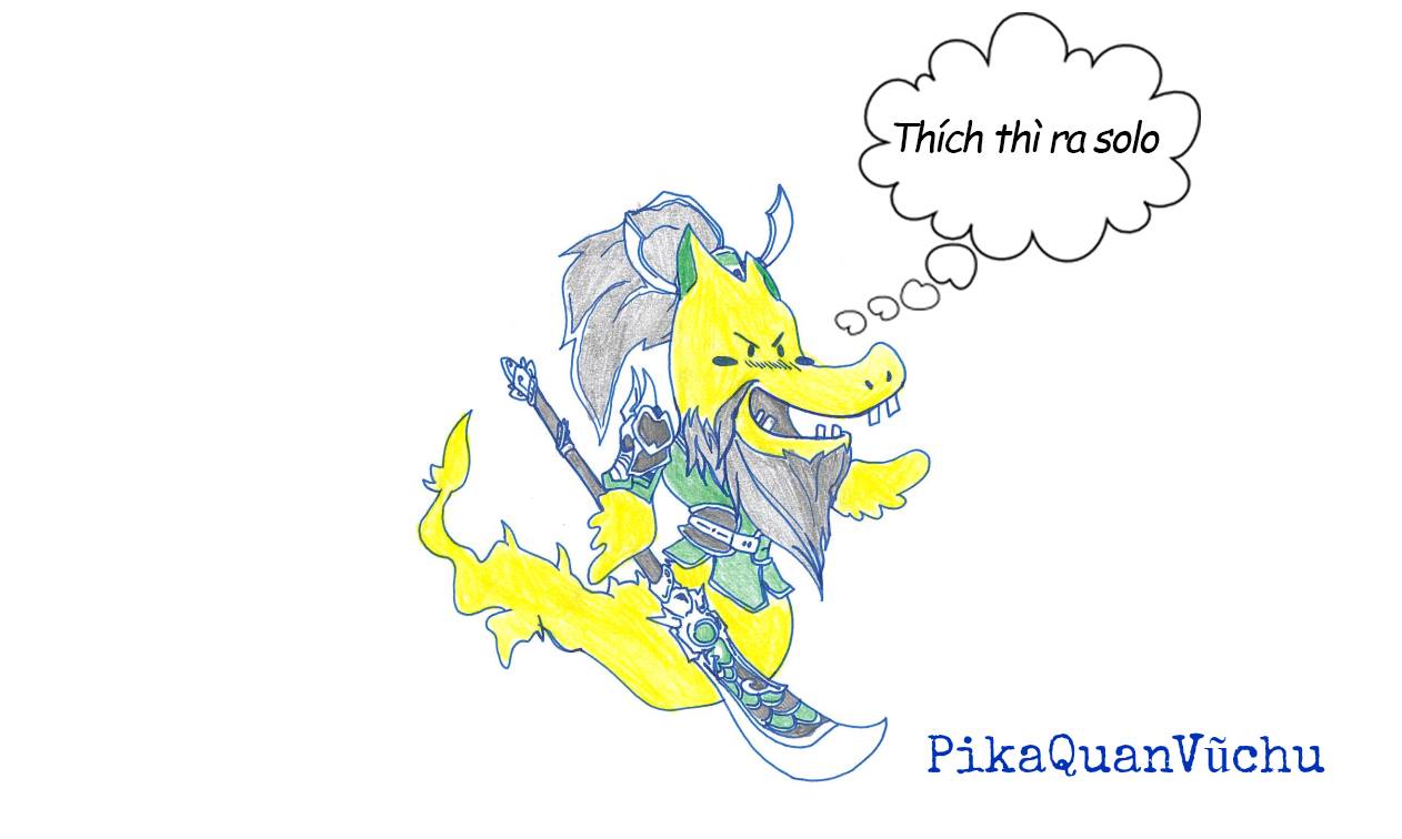 Hết náo loạn ngoài đường, Rồng Pikachu lại trở thành “meme” chế trong game