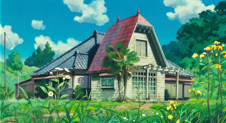 Thích thú với những ngôi nhà tuyệt đẹp trong thế giới Ghibli