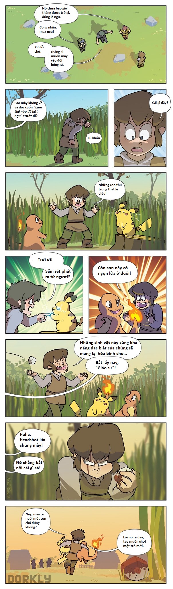 
Trong các tựa game lẫn phim ảnh về Pokemon, chúng ta chỉ thấy các trainer sử dụng Pokemon của mình vào một mục đích duy nhất là chiến đấu
