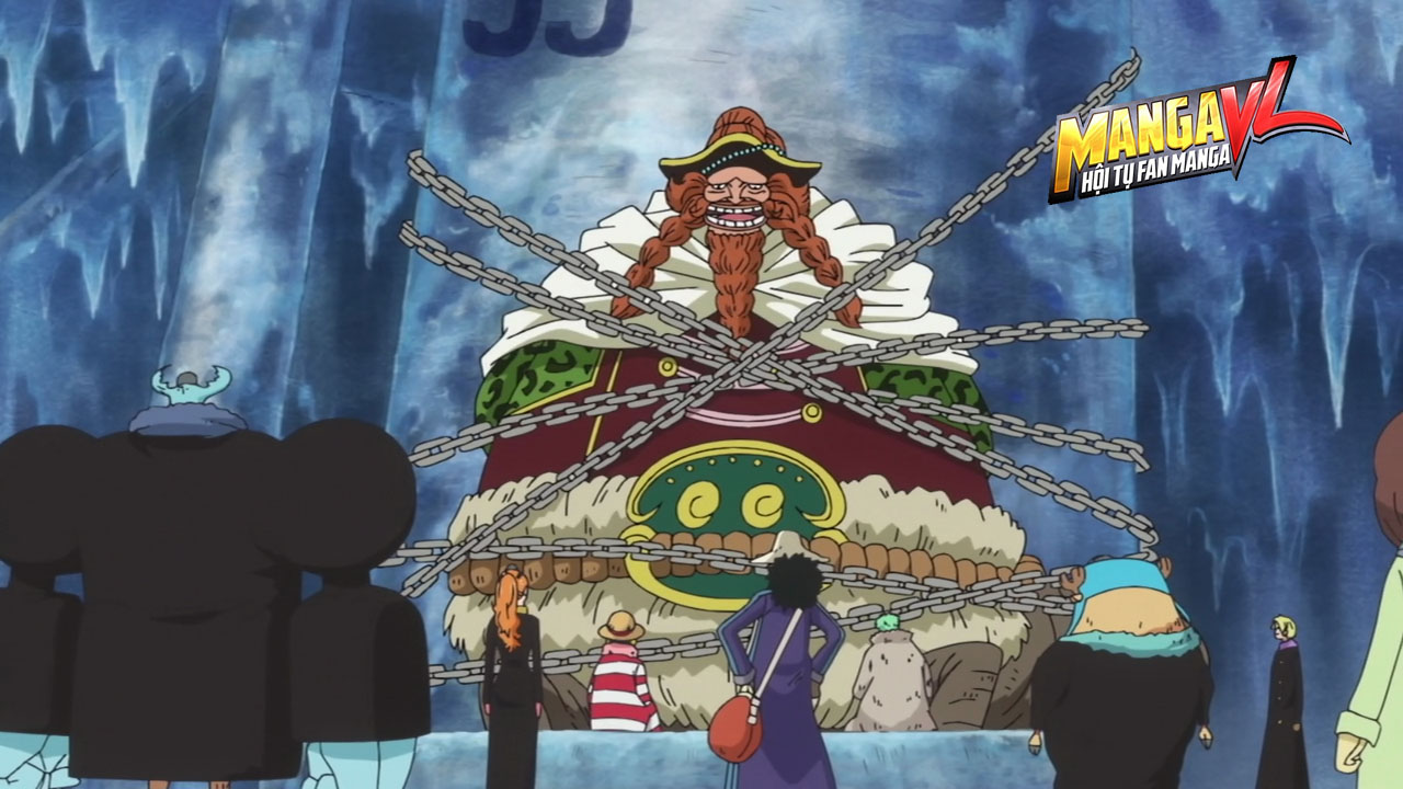  May thay, băng Mũ Rơm đã cứu được Râu Nâu khỏi 2 tên sát thủ 