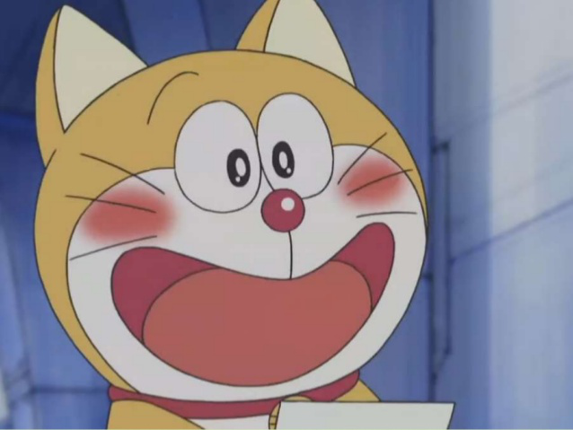 
Màu ban đầu của Doraemon là màu vàng
