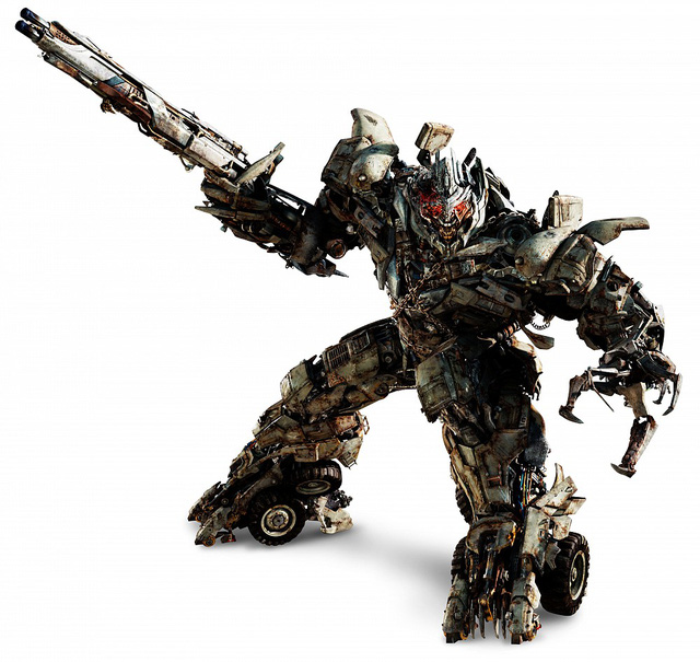 
Phiên bản rỉ sét, thảm hại của Megatron trong Transformers 3: Dark of the Moon.
