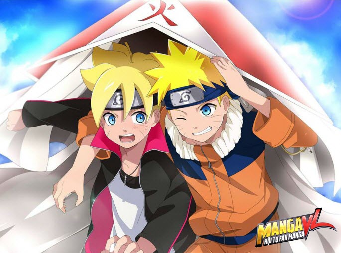 
Nếu để Naruto trẻ lại bằng tuổi Boruto, sẽ thành 2 bố con giống nhau như đúc
